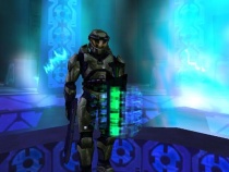 la première rencondre de MC face à l'Index, dans Halo : Combat Evolved