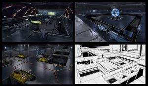 HW2-Tutorial Area, Control Room, Engine Room sketches (Bill Yi).jpg