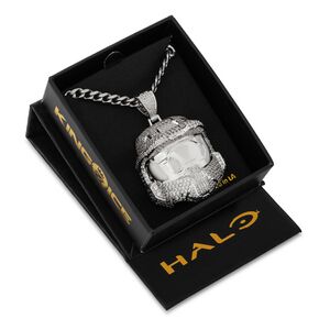 Halo x King Ice-Master Chief Helmet Necklace II (White Gold).jpg