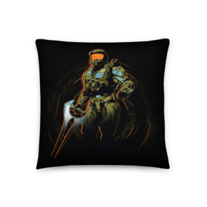 Halo Infinite Epic Master Chief Throw Pillow.png