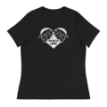 Halo Helmet Heart Tapered Cut T-Shirt.png