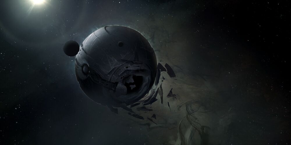Art of Requiem damaged by its containment failsafe