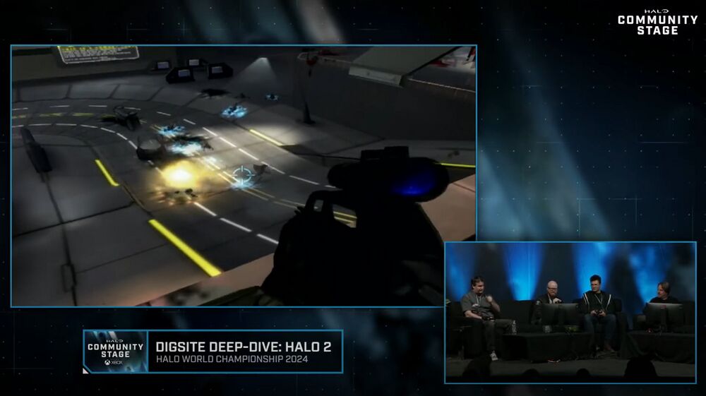 Halo World Championship 2024 image of the Digsite panel