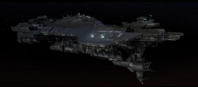 le vaisseau du Capitaine Cutter dans un trailer de Halo wars