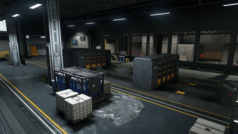 Halo Infinite screenshot of the Academy armory