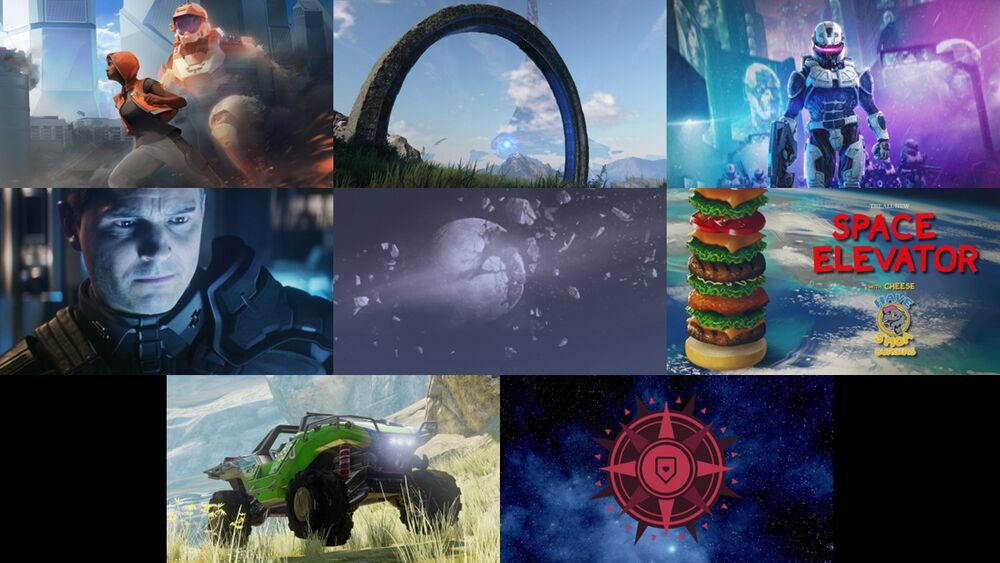 Eight teaser images for additional Waypoint Chronicles in the anthology novel