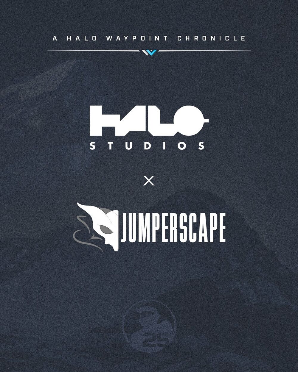 Halo x JumperScape announcement image for the Waypoint Chronicle Still Midnight