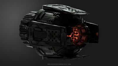 H2A-UNSC In Amber Clad's engines (by Davide Di Giannantonio).jpg