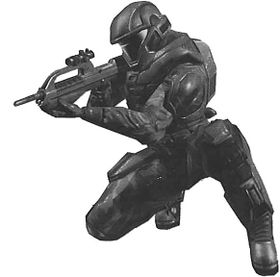 thumbnail image 2 of Halo UNSC Master Chief ODST Marine Morale Patch – ACU Grey, Airsoft/Military 2 of 6