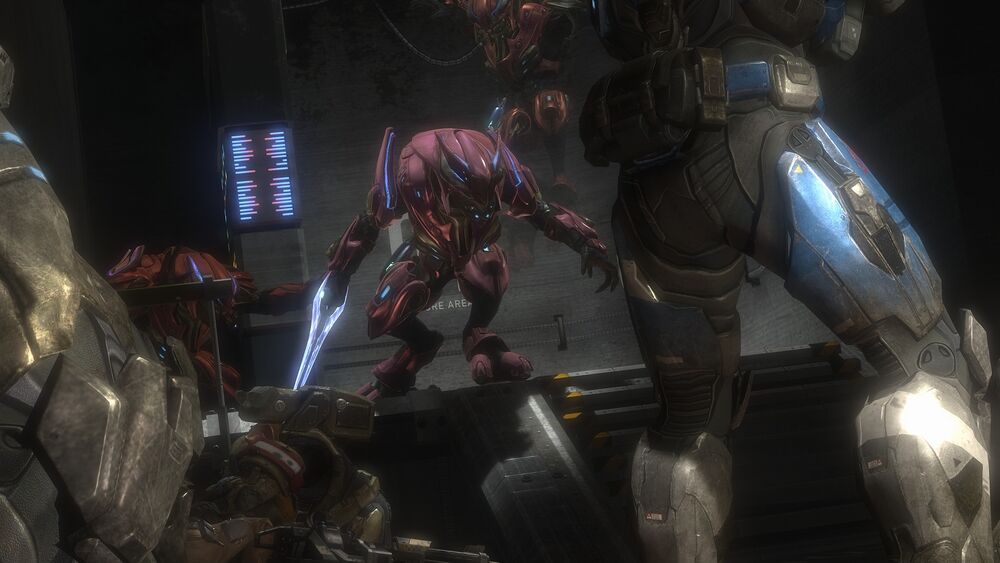 Halo: Reach screenshot of Devoted Sentries