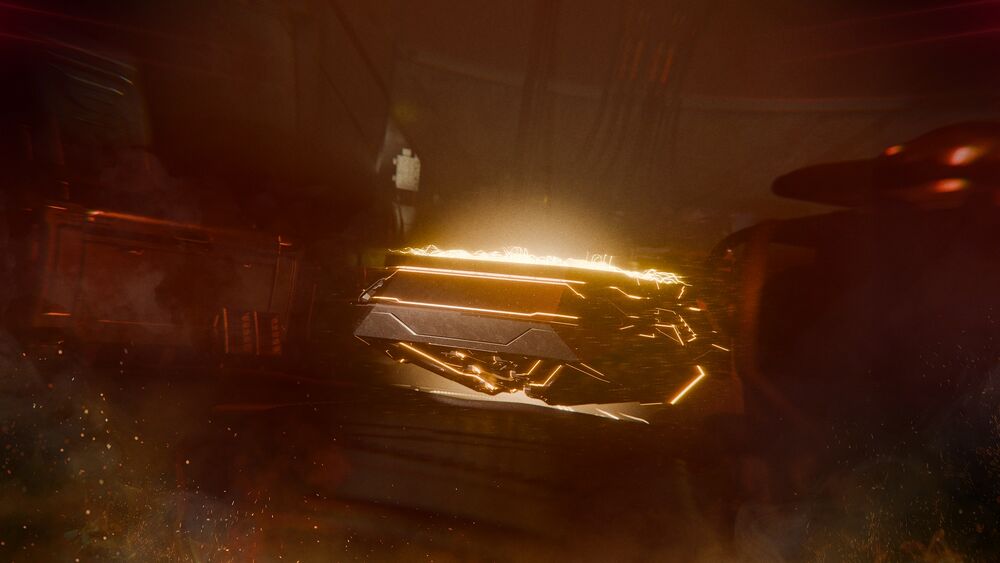 Still Midnight image of the Requiem artifact chamber aboard the UNSC Infinity