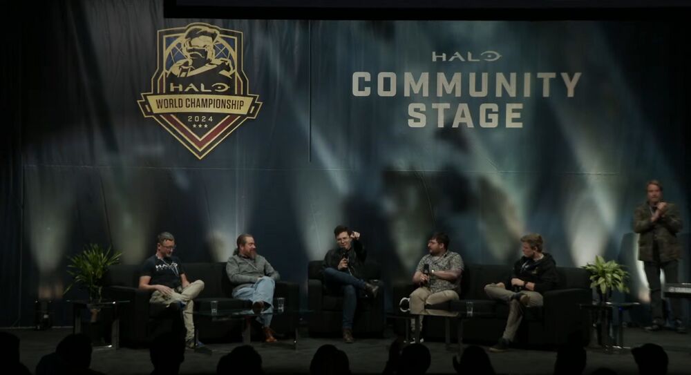 Halo World Championship 2024 image of the Art of Halo panel