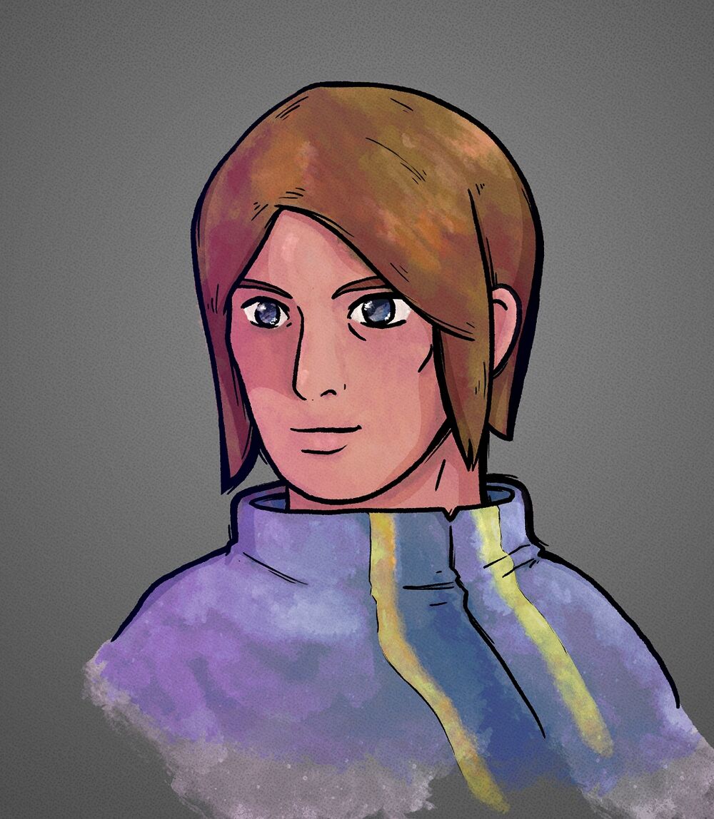 Illustration by Nick Boulton of Audra