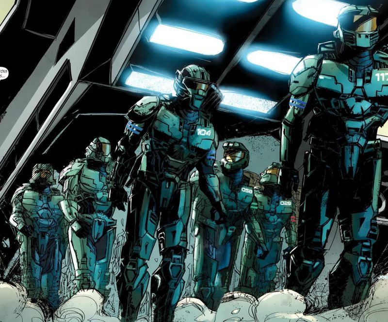 Les Spartans Ii Dans Halo Fall Of Reach Covenant