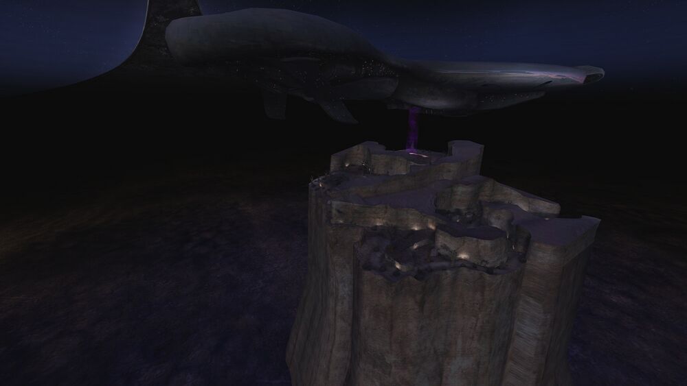 Halo: CE screenshot of the Truth and Reconciliation and surrounding environment